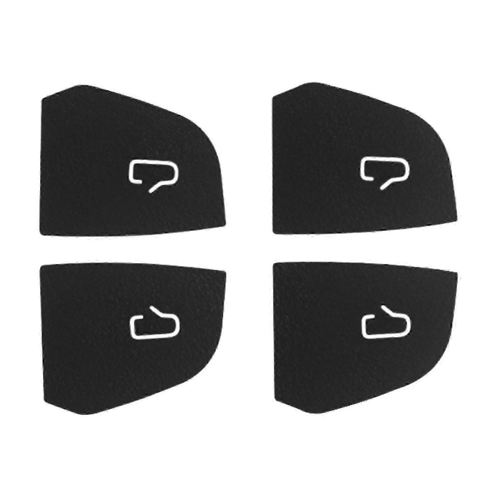 Suede Door Switch Button Stickers
