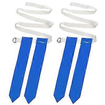American Football Waist Flags Waist Belt for Rugby Training 2Pcs Adult Set_BIYZ
