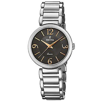 Festina Mademoiselle Quartz Analog Women's Watch with Stainless Steel Bracelet F20212/2