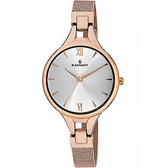 Radiant new capri Quartz Analog Woman Watch with RA423203 Gold Plated Stainless Steel Bracelet