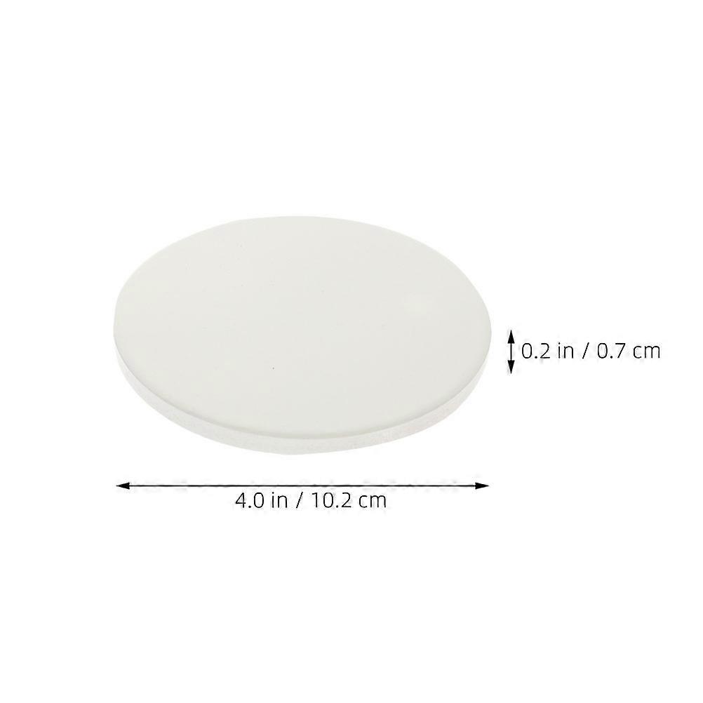 Blank Coasters Ceramic Coaster for Cars with Sublimation Function 6Pcs