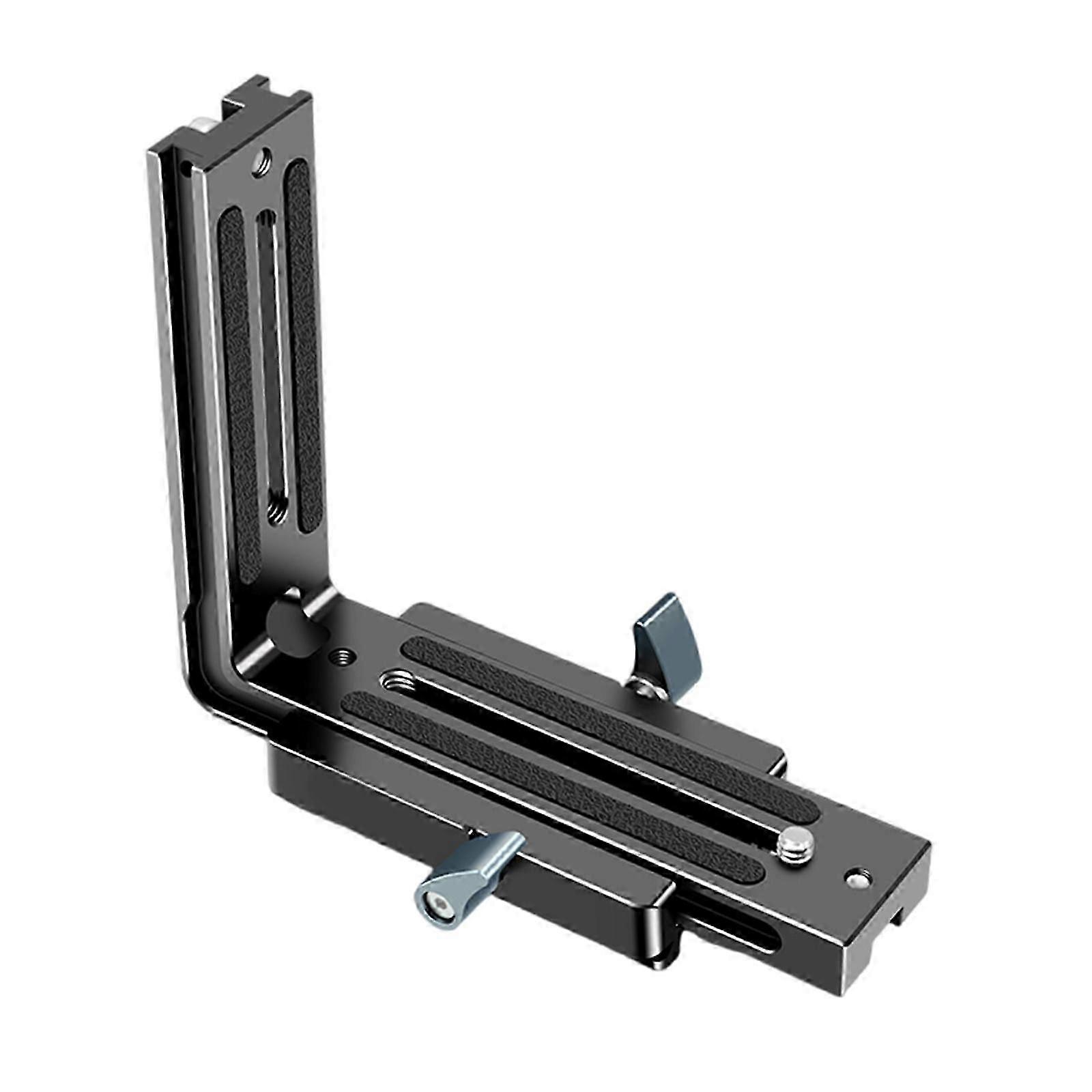 DSLR Camera L Bracket Vertical Mount Quick Release Plate Stabilizer, Multicolor