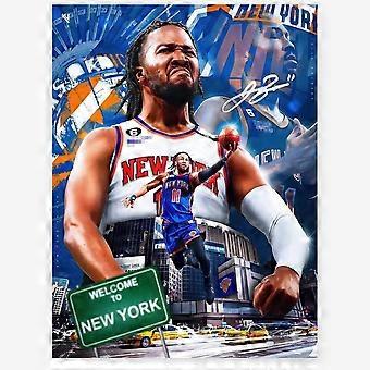 Jalen Brunson Jigsaw PuzzleFor Kids Room Bedroom Decor-Basketball Superstar Posters Picture For Teen Boy Fans D3gifts GYU476