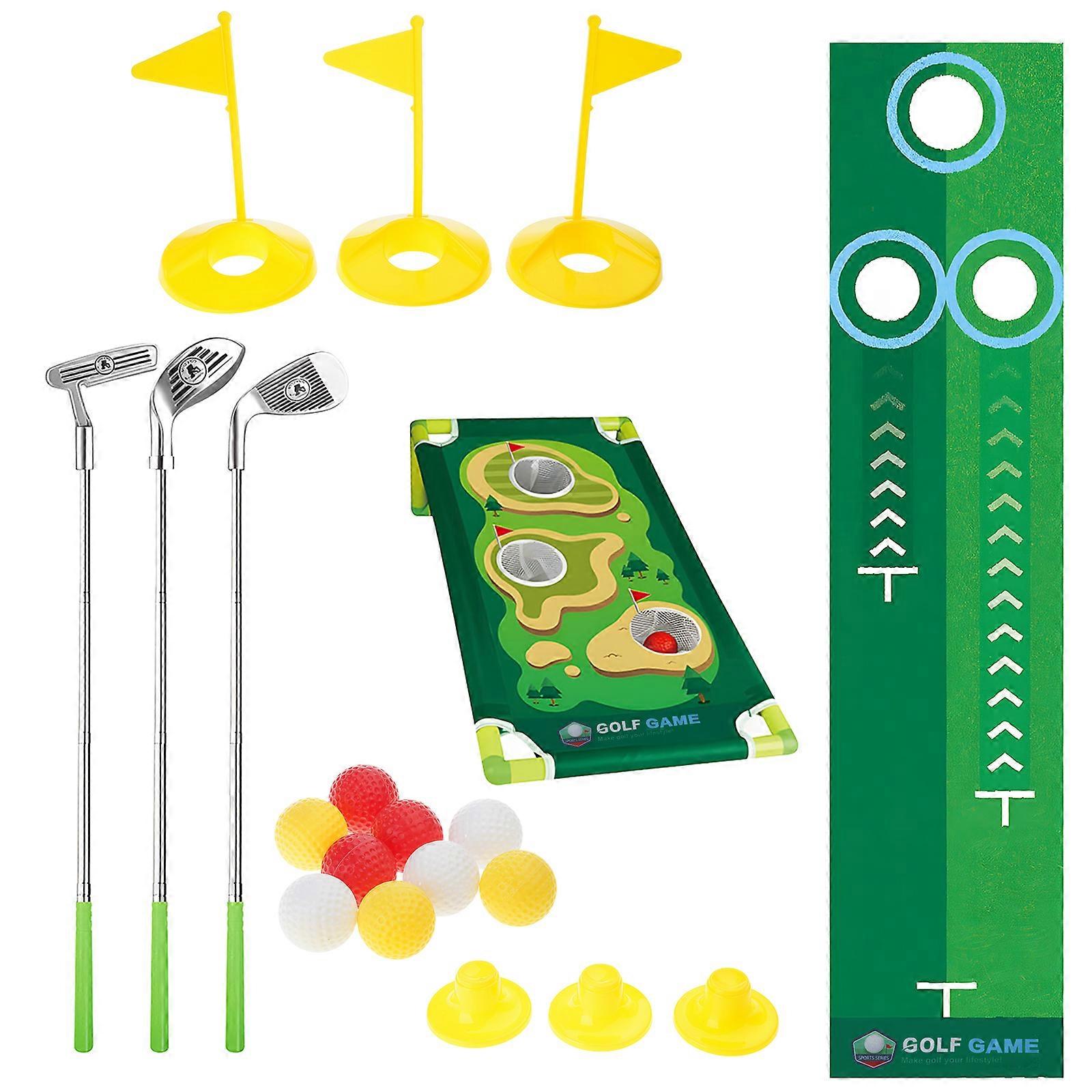 Educational Children Golfing Package Develops Coordination Safe Not Toxic Materials Easy Assembly Multicolor