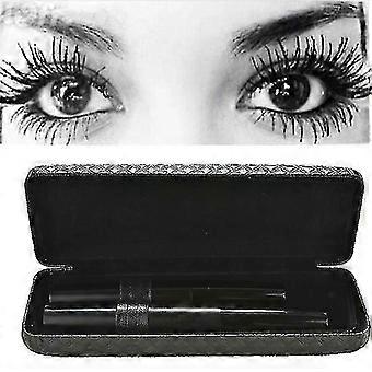 Waterproof 3D Fiber Mascara, Export Makeup, Long-Lasting Volumizing & Lengthening, Smudge-Proof Black jr