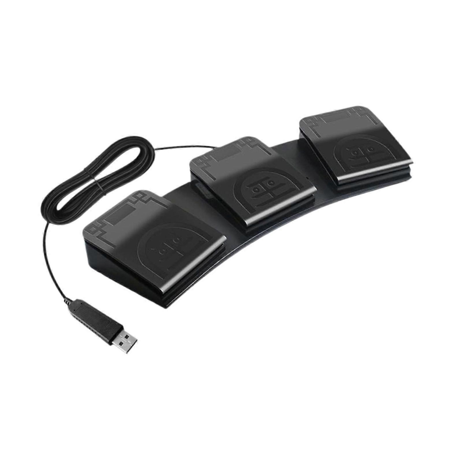 Triple Programmable USB Foot Switch