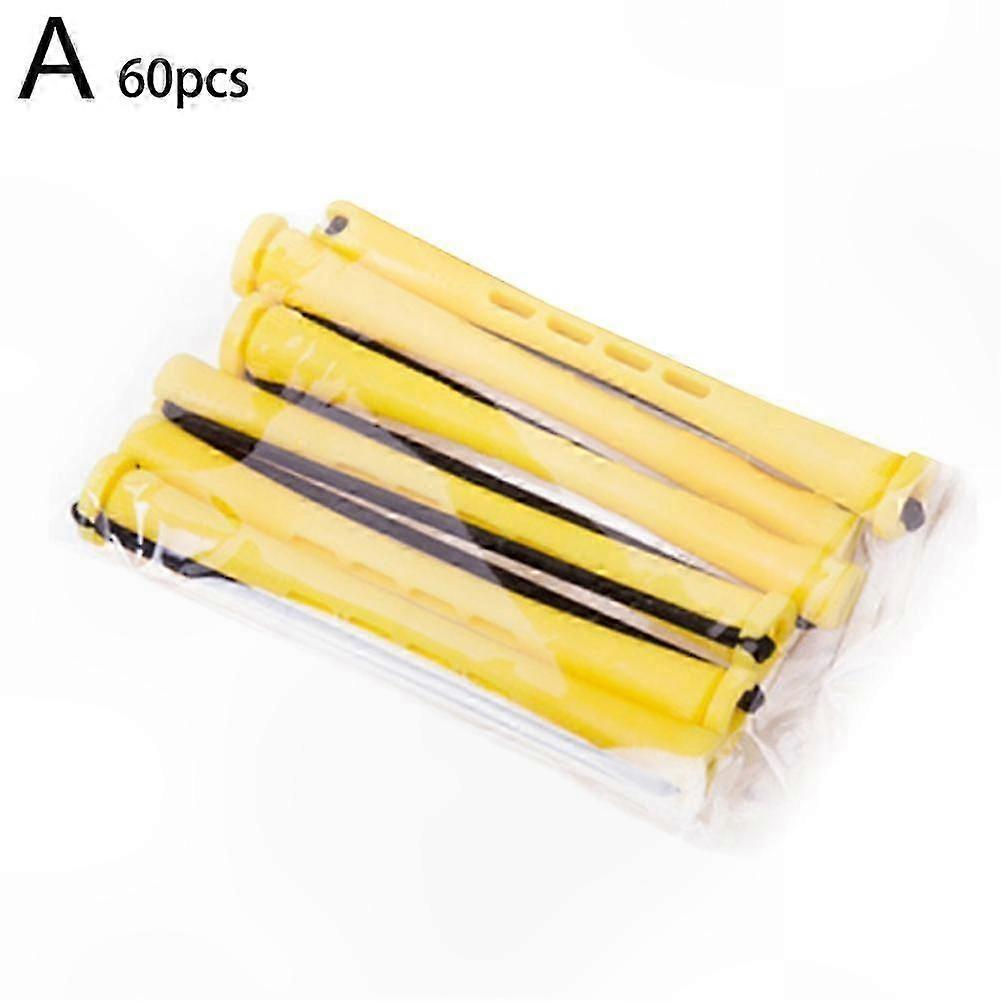 60-Piece ABS Cold Wave Curling Rollers