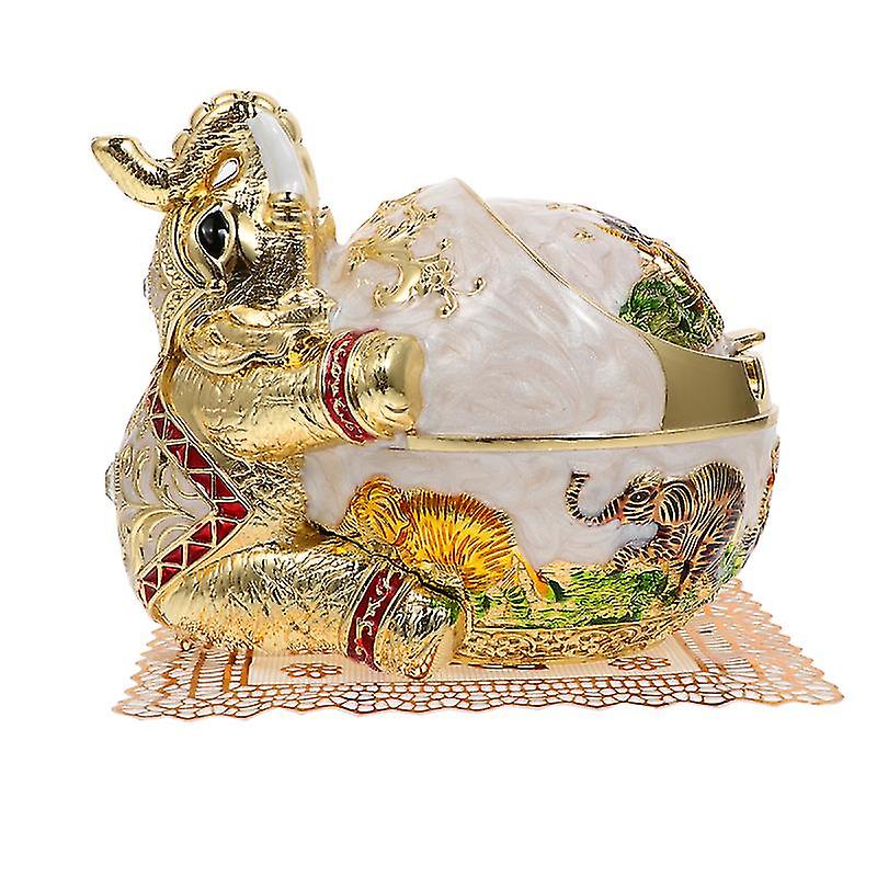 1pc Creative Elephant Ashtray Creative Office Ashtray Cigarette Butt Container