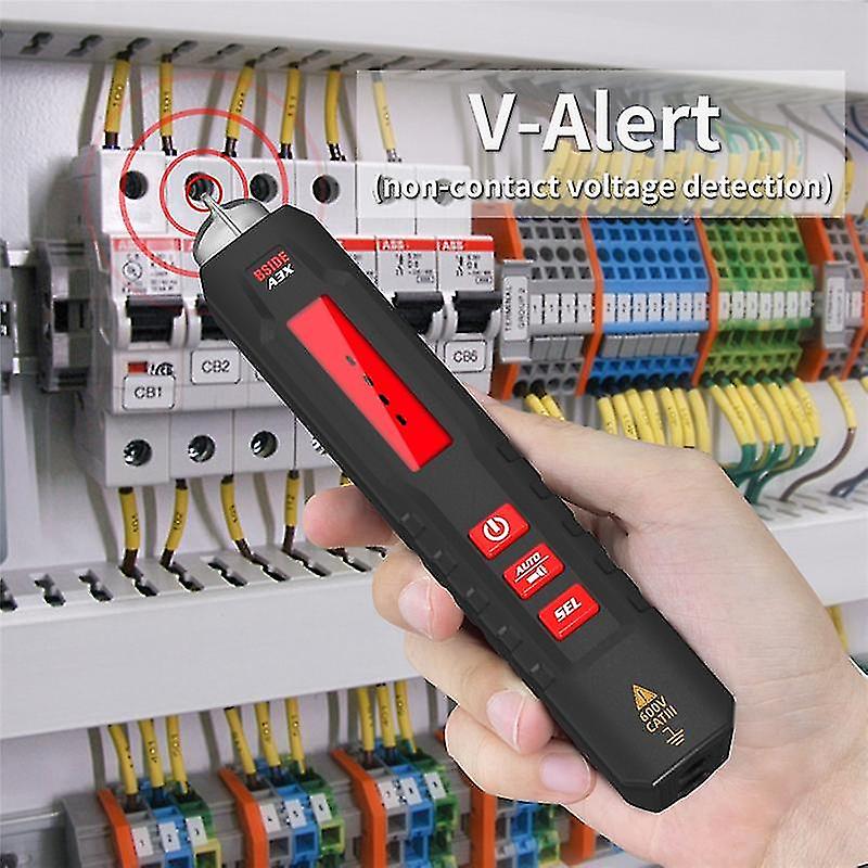 A3x Digital Smart Multimeter Pen Type Tester Voltmeter Capacitance Ohm Hz Diode Continuity Ncv Liv