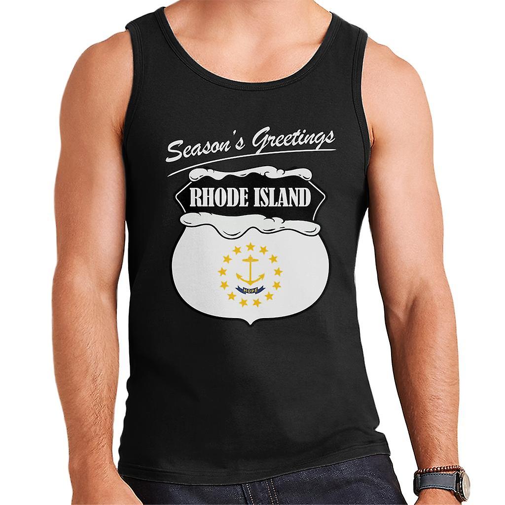 Seasons Greetings Rhode Island mäns väst