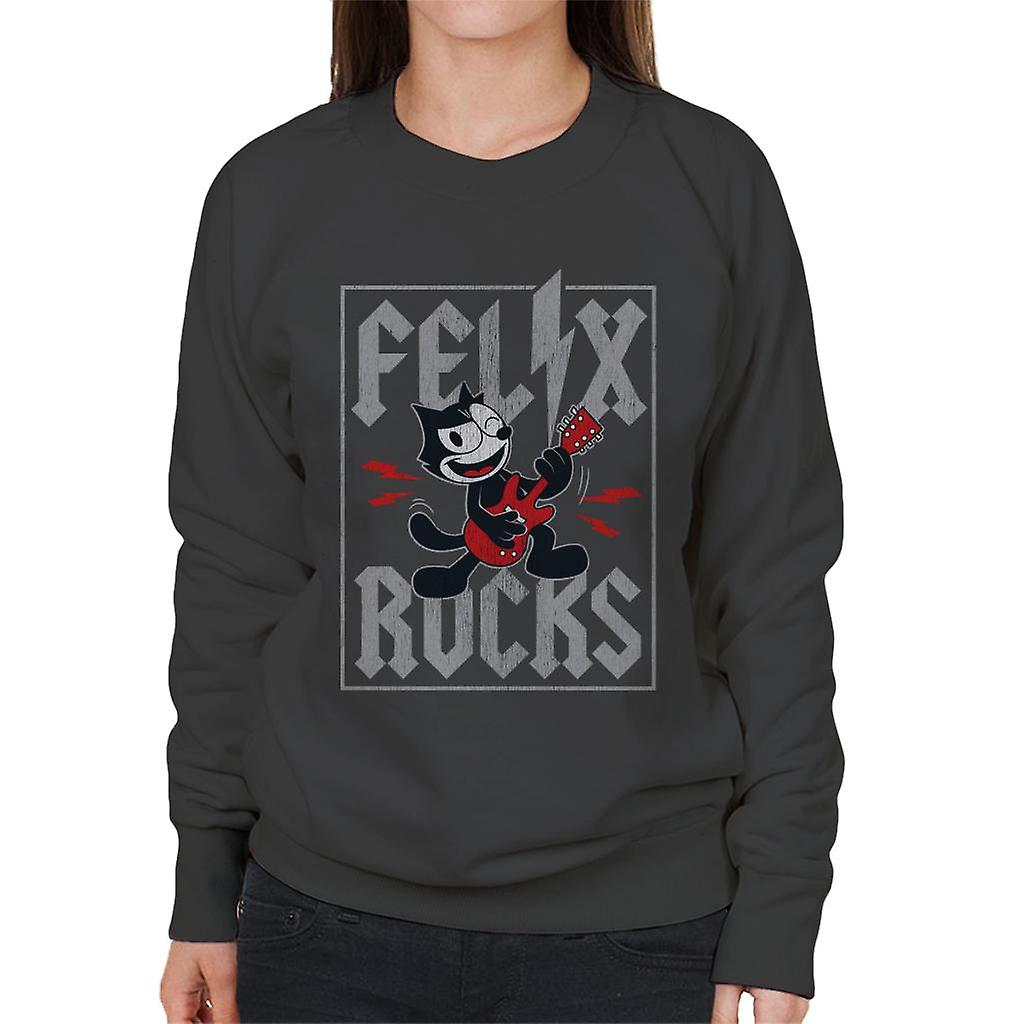 Felix The Cat The Rock Star Women's Sweatshirt