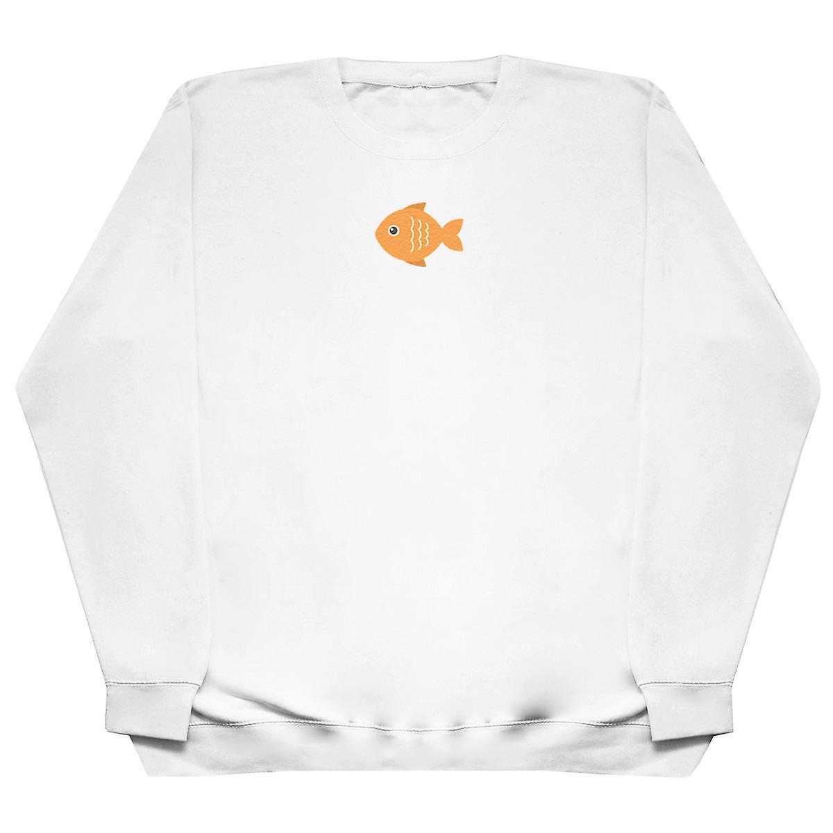Orange Fish - Huge Oversized Comfy Sweater