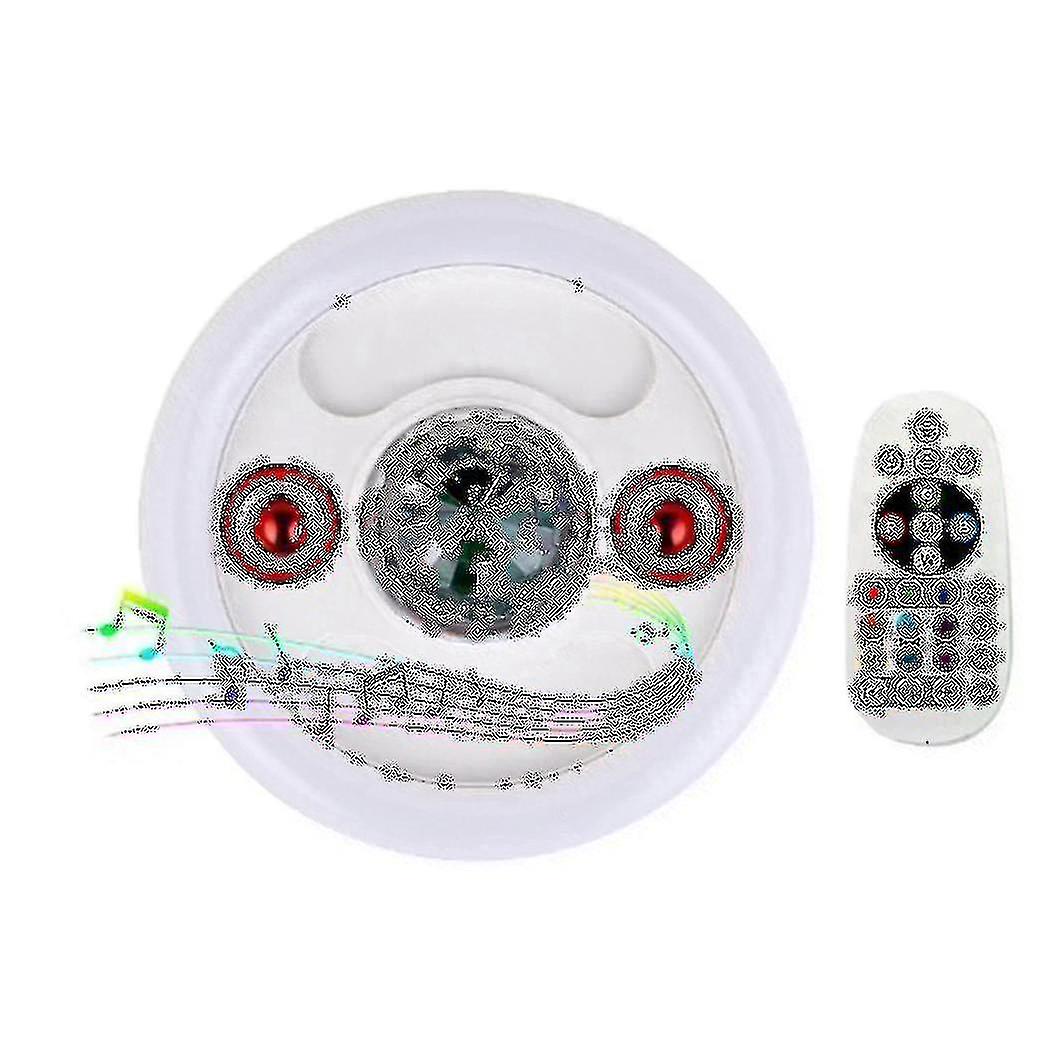 E27 Screw Led Colorful Audio Bulb Rgb Intelligent Remote Control Music Colorful Light