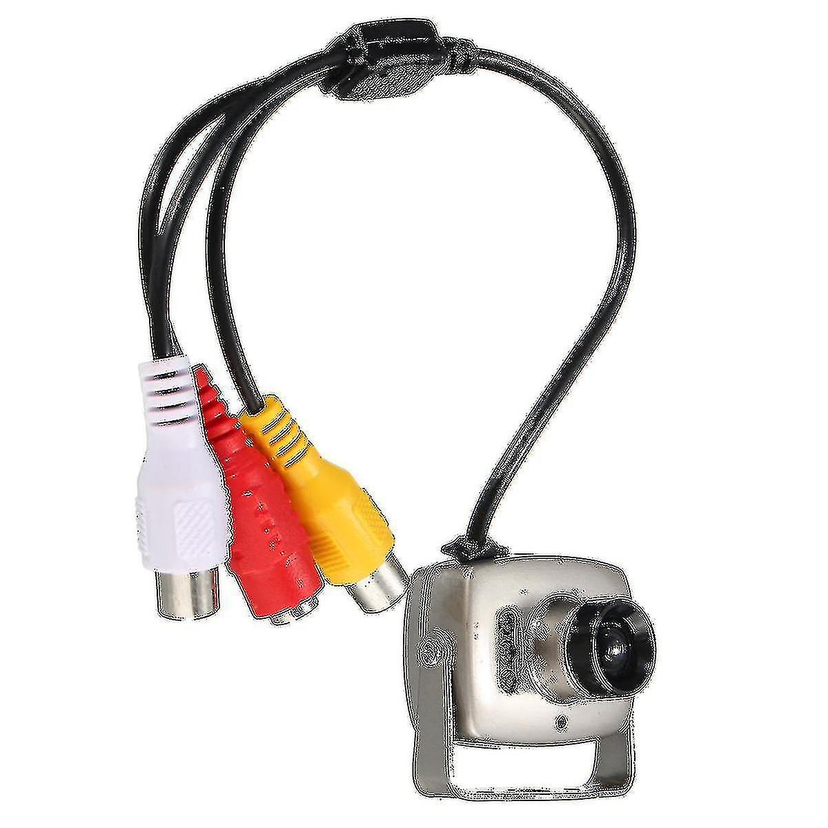 6 Led Mini Wired Infrared Cmos Cctv Camera Security Color Night Vision