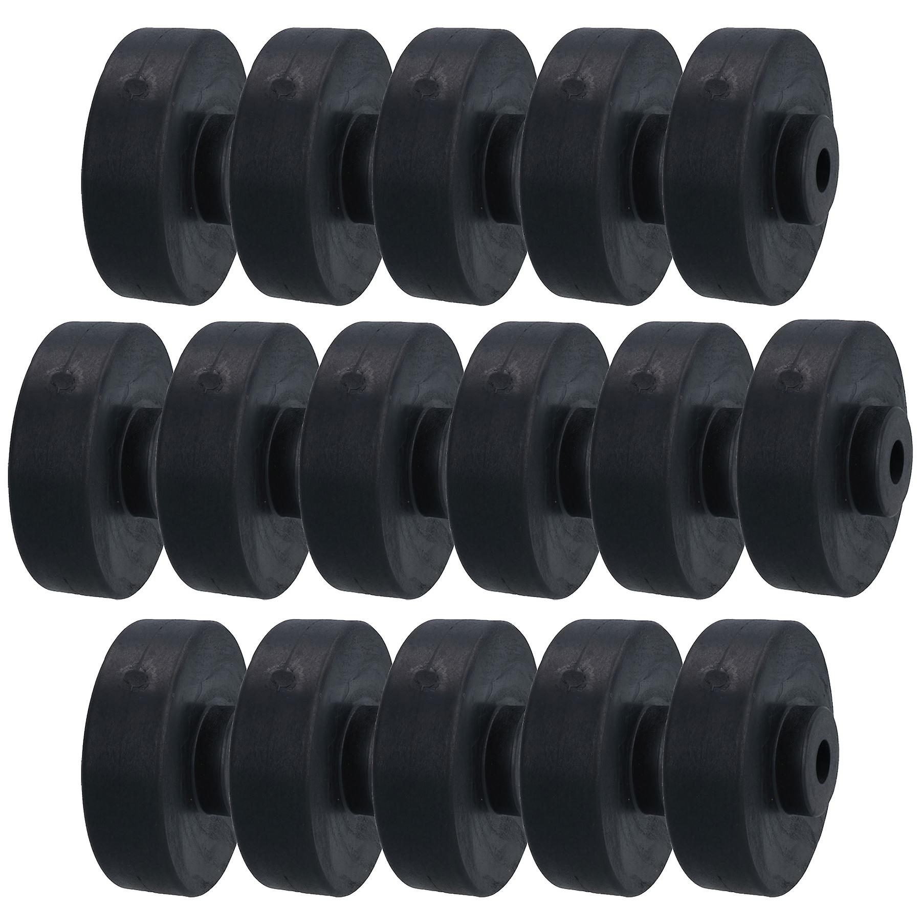 Boat / Jetski / Dinghy Trailer Single Roller Rubber 16mm Bore 16 Pack