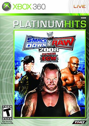 Wwe Smackdown Vs Raw 08  Game - Xbox 360 - PAL - New & Sealed