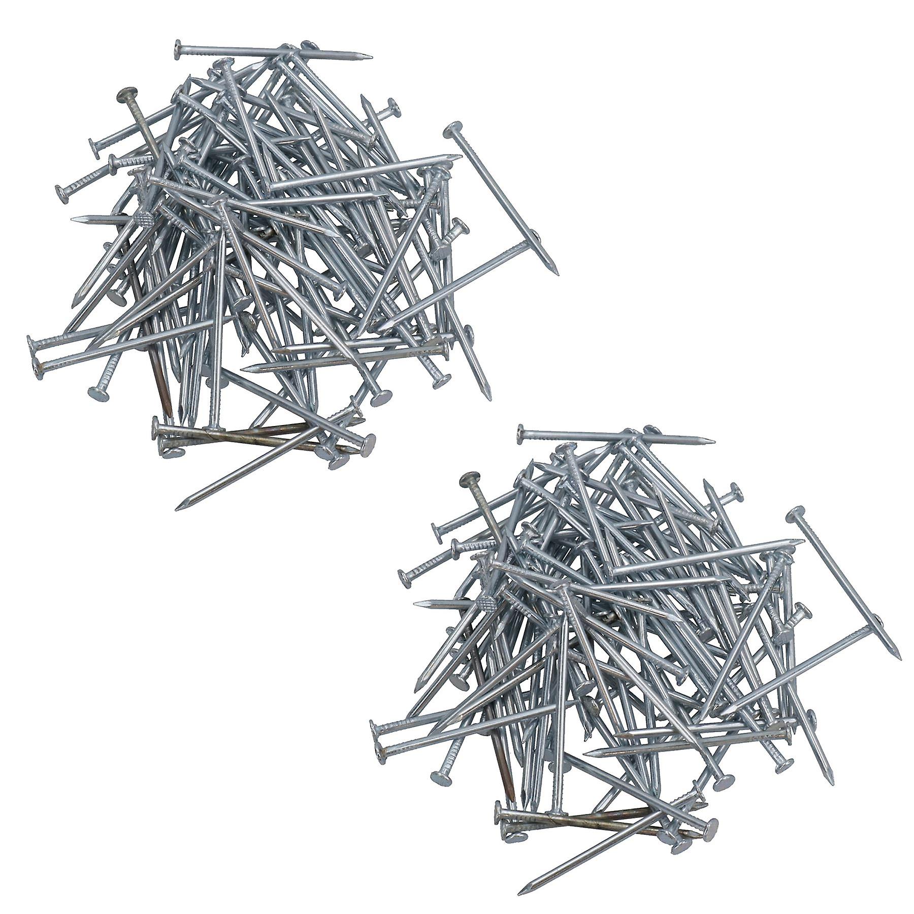58mm / 2.25” Flat Headed Multi Purpose Nails Fasteners Fixings Carpentry 200pc