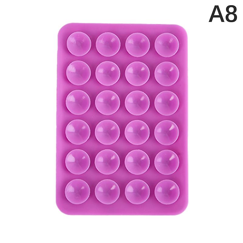 Double Side Silicone Suction Pad For Mobile Phone Fixture Suction Cup Backed 3M Adhesive Silicone Rubber Sucker Pad For Fixing