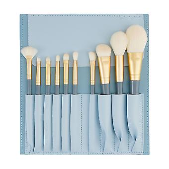 10pcs Beauty Make-up Pinsel Set Make-up Pinsel Set mit weichen synthetischen Haaren