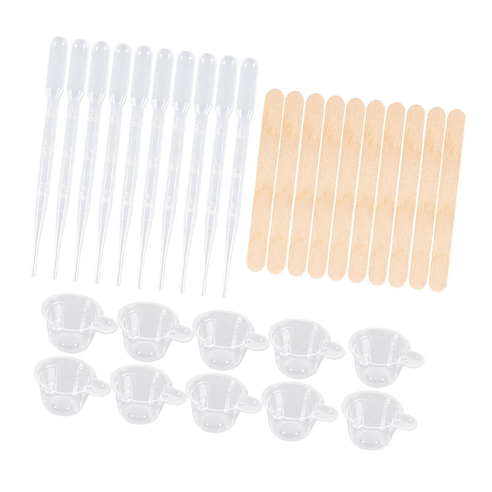 Resin Casting Tool Starter Glue Tools Set Mixing Cup DIY Accessories 30Pcs