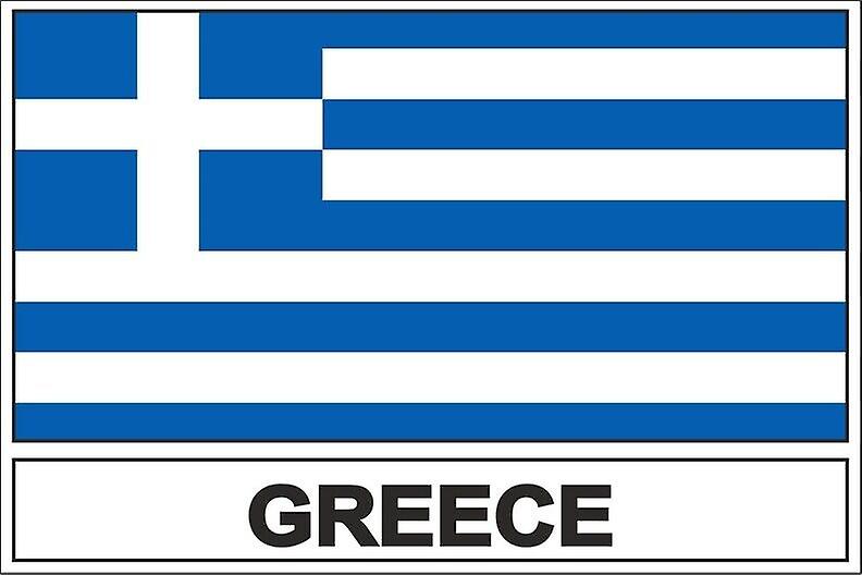 Stick sticker flag GR Greek