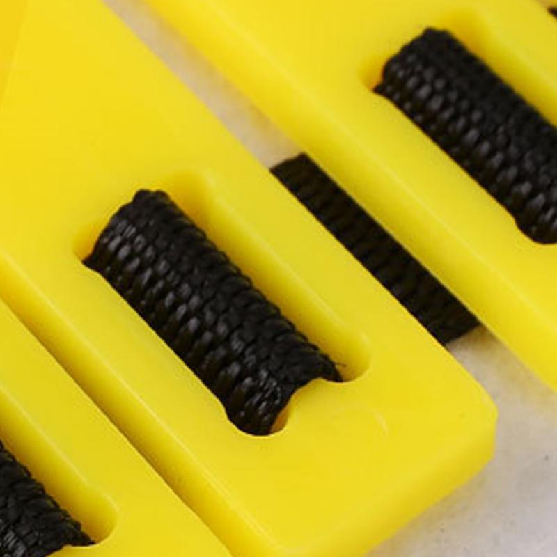 Training Rope Ladder Nylon Rope PP Rope Adjustable Spacing Speed Footwork Practice Equipment 6m / 19.69ft 12 Rung
