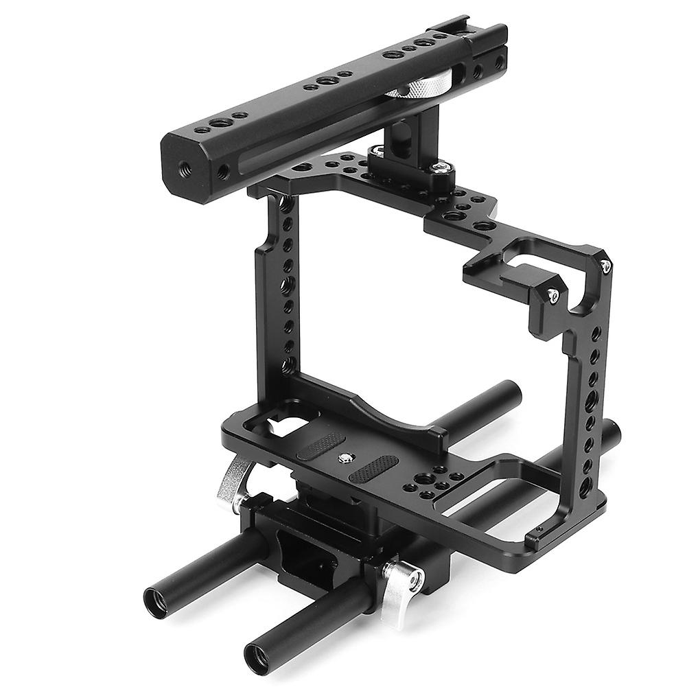 YELANGU Aluminium Alloy Extension SLR Camera Cage with Lifting Handle Pipe for S1/S1H/S1R