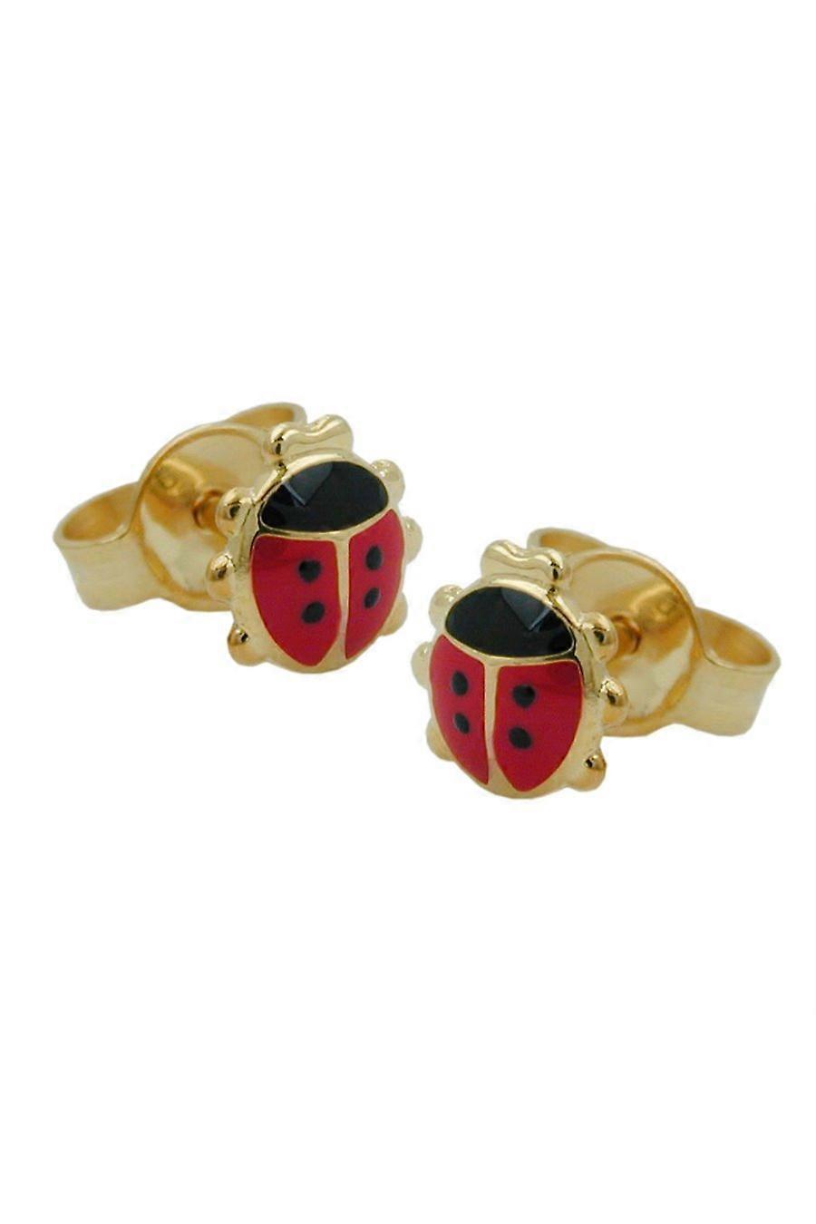 Earring Studs Ladybird 9k Gold - Gl431260