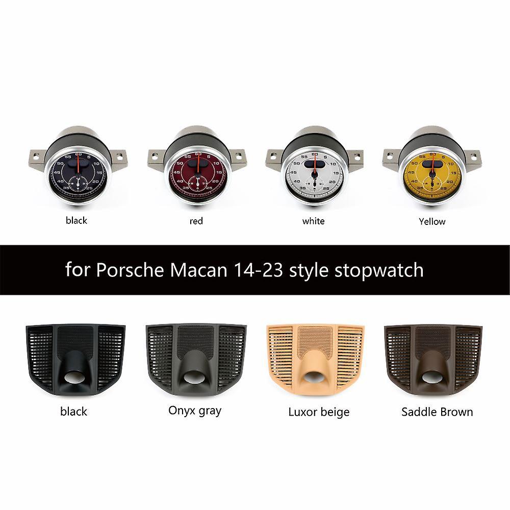 Time electronic gauge for Porsche MACAN 2014-2023 Compass Instrument panel central stopwatch clock