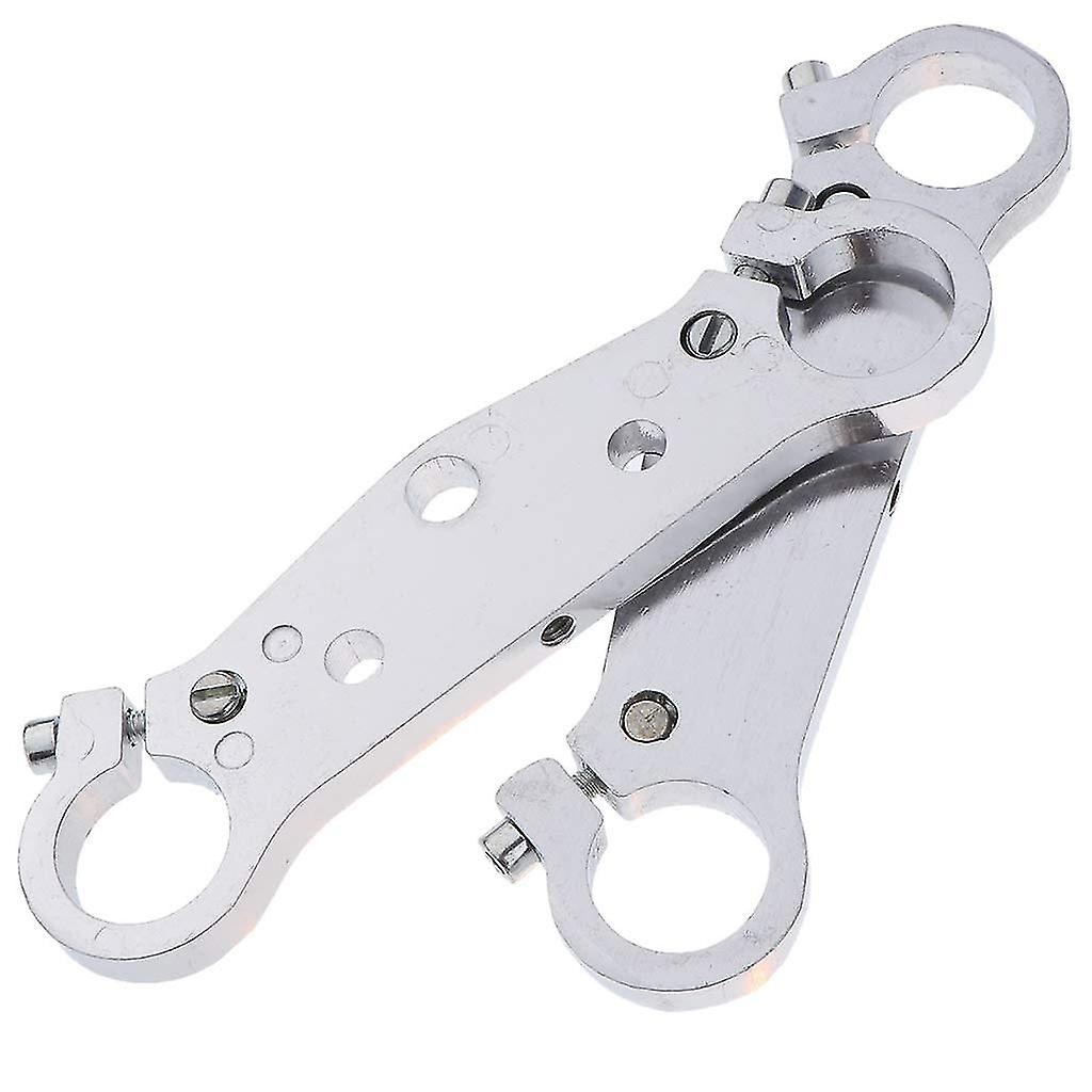 Front Fork 25mm Reverse Device Upper and Lower Plate for 47cc 49cc Mini Dirt Bike Motorcycle