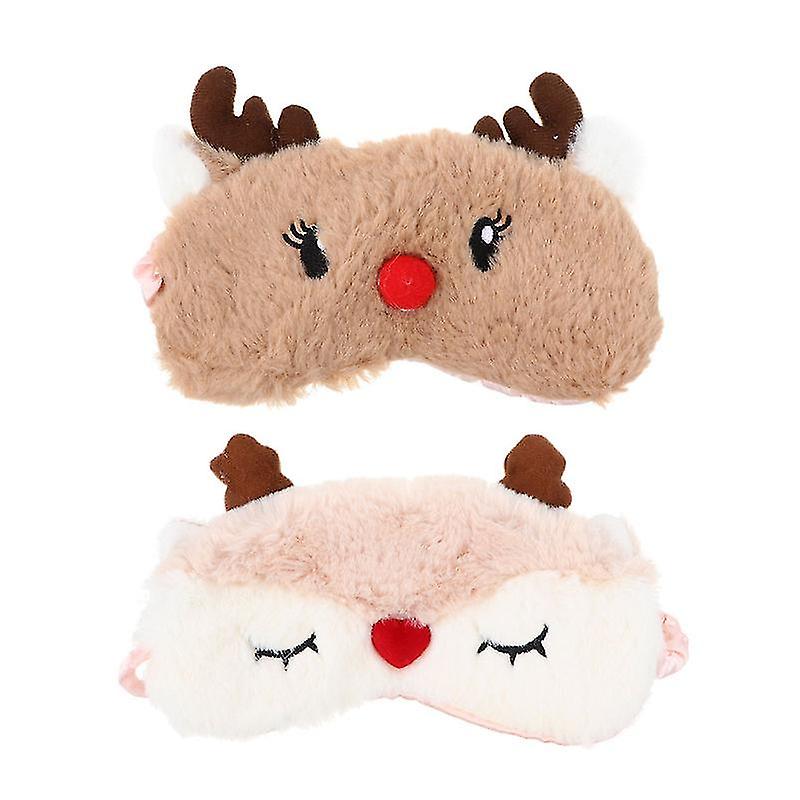 2pcs Cartoon Sleep Mask