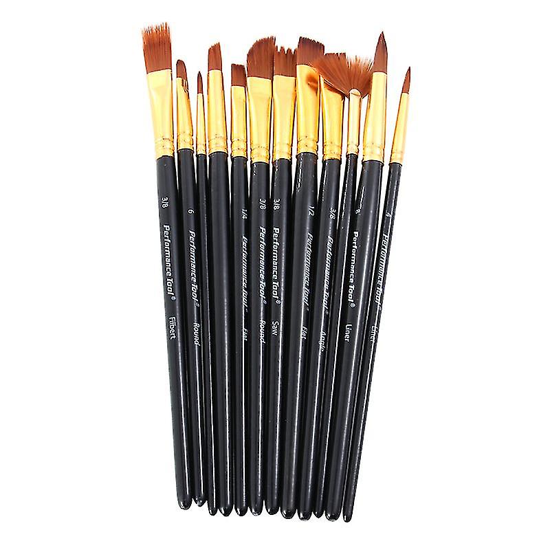 12pcs Professional Painting Brushes
