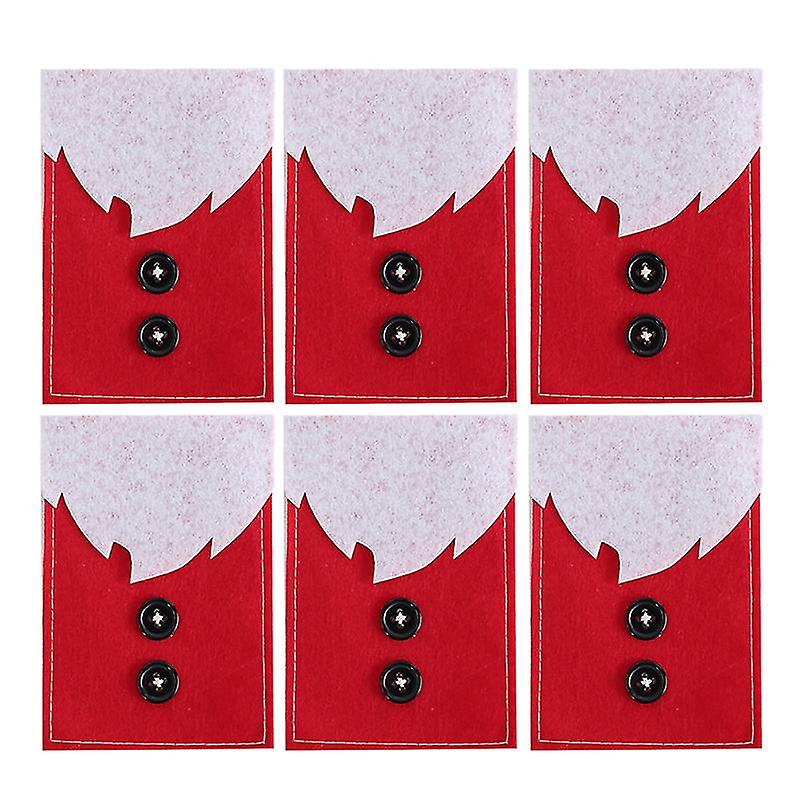 The New 6pcs Christmas Tableware Holder