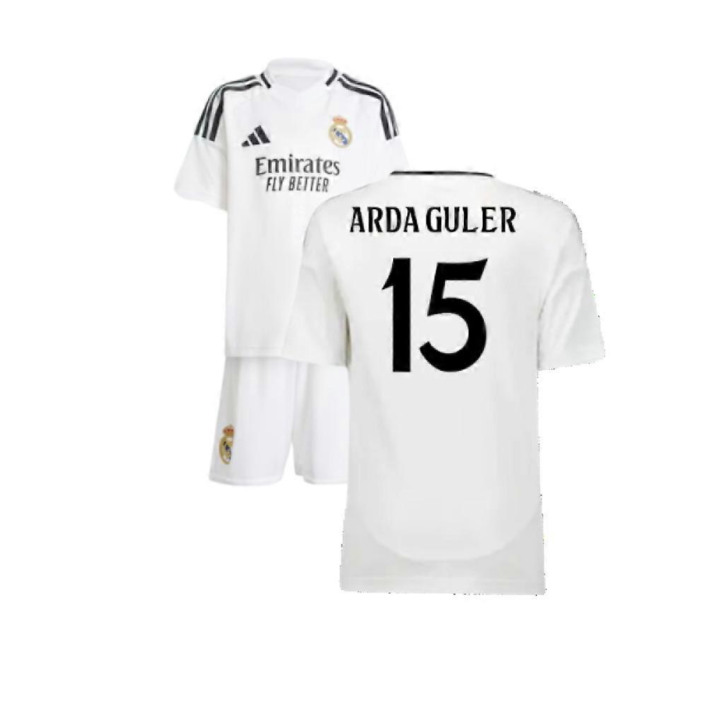 2024-2025 Real Madrid Home Mini Kit (Arda Guler 15)