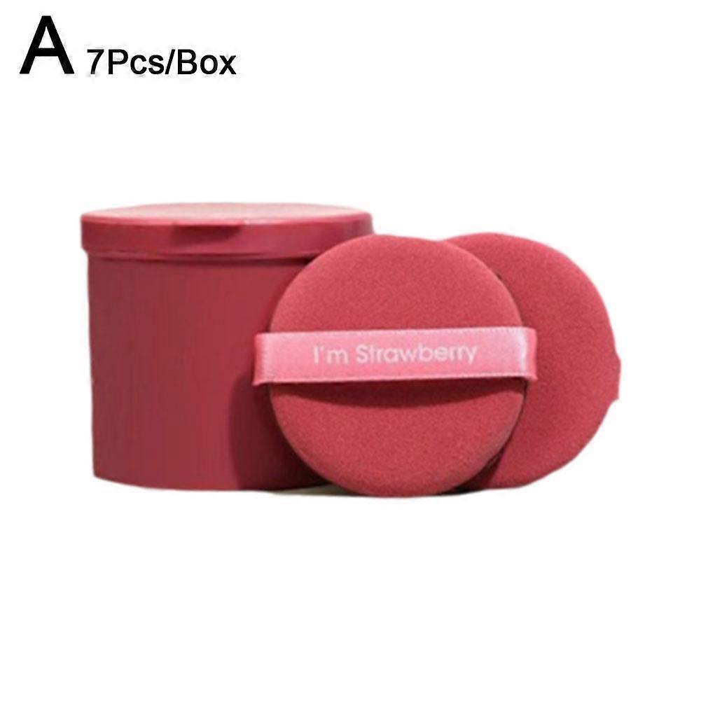 7pcs Hydrophilic Non-latex Cushion Puff