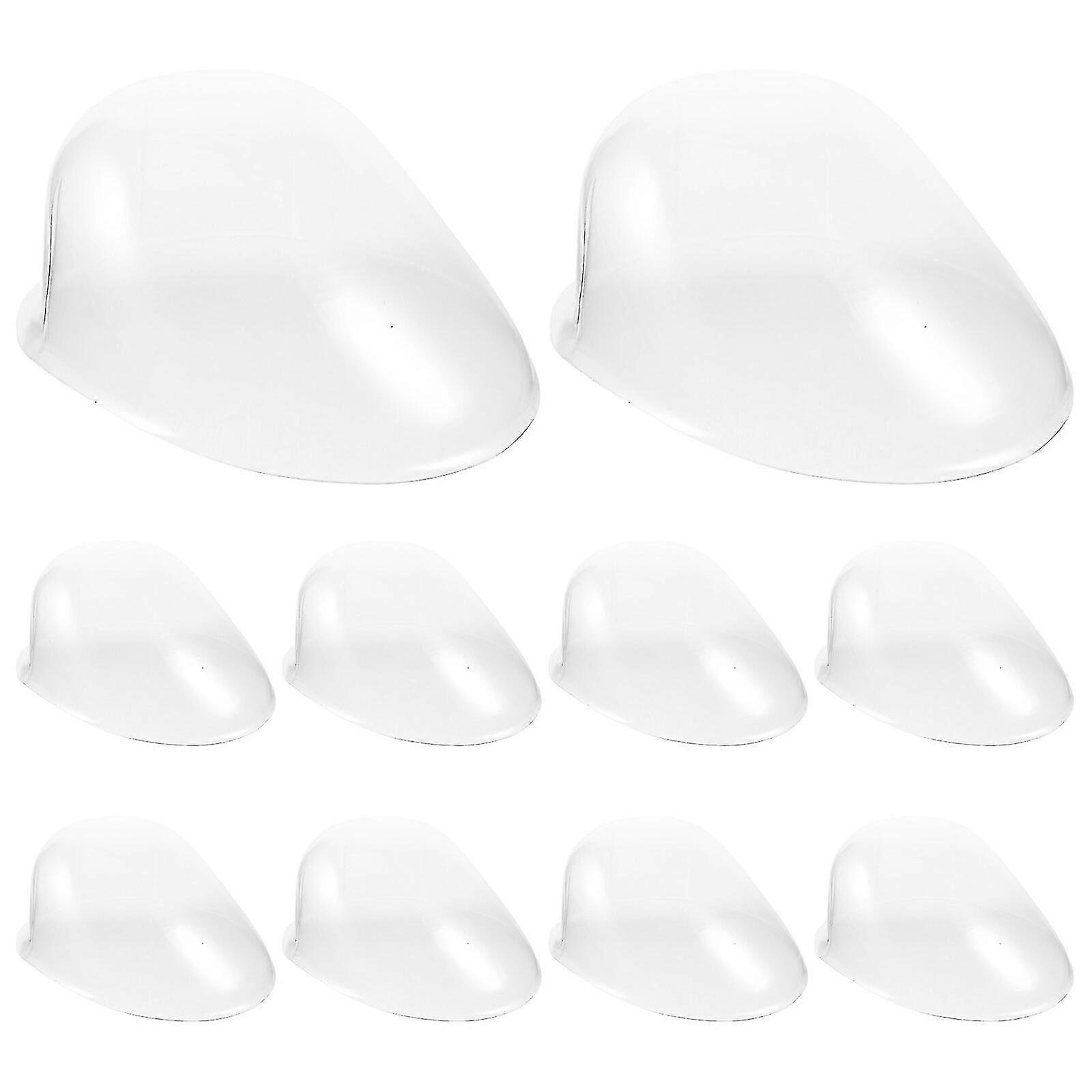 10pcs Peaked Cap Support Plastic Hat Shapers Transparent Hat Rack Hat Display Stand-Yvan