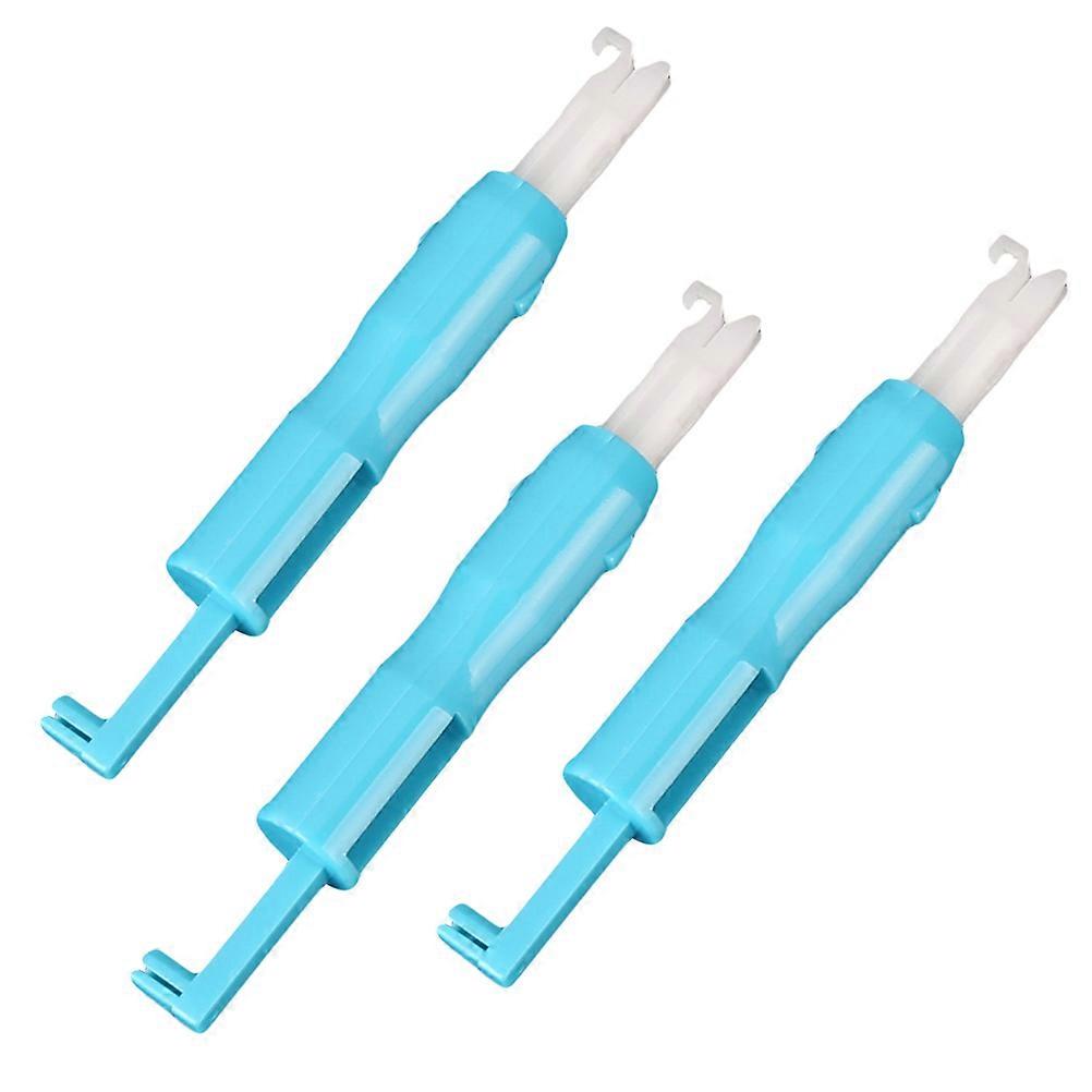 3PCS de uz casnic de cusut ac inserator automat ac filet ac ac instrument de filetare pentru masina de cusut (albastru)