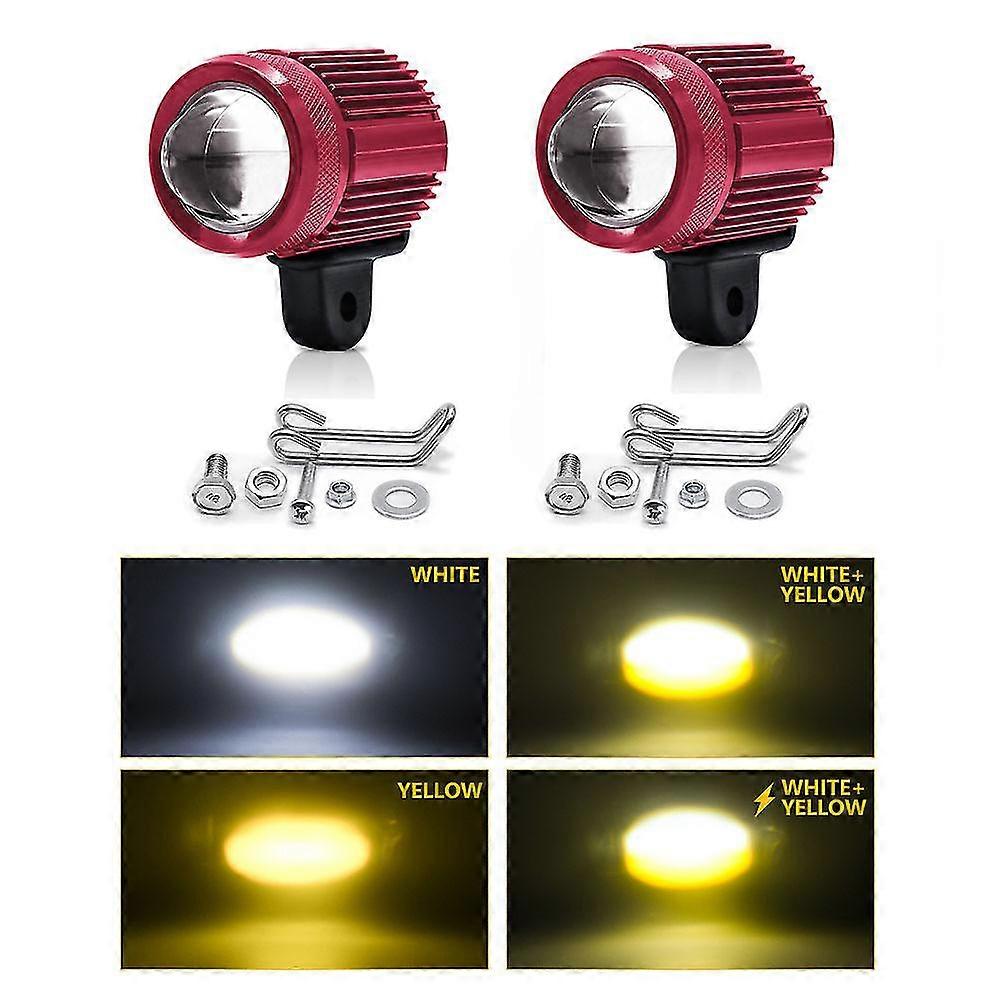 זרקורים אור אופנוע עזר מעולה בארה 3570 הוביל מנורת מראה אחורית סופר בהיר הוביל מגלי מוטו לאביזרי 4x4