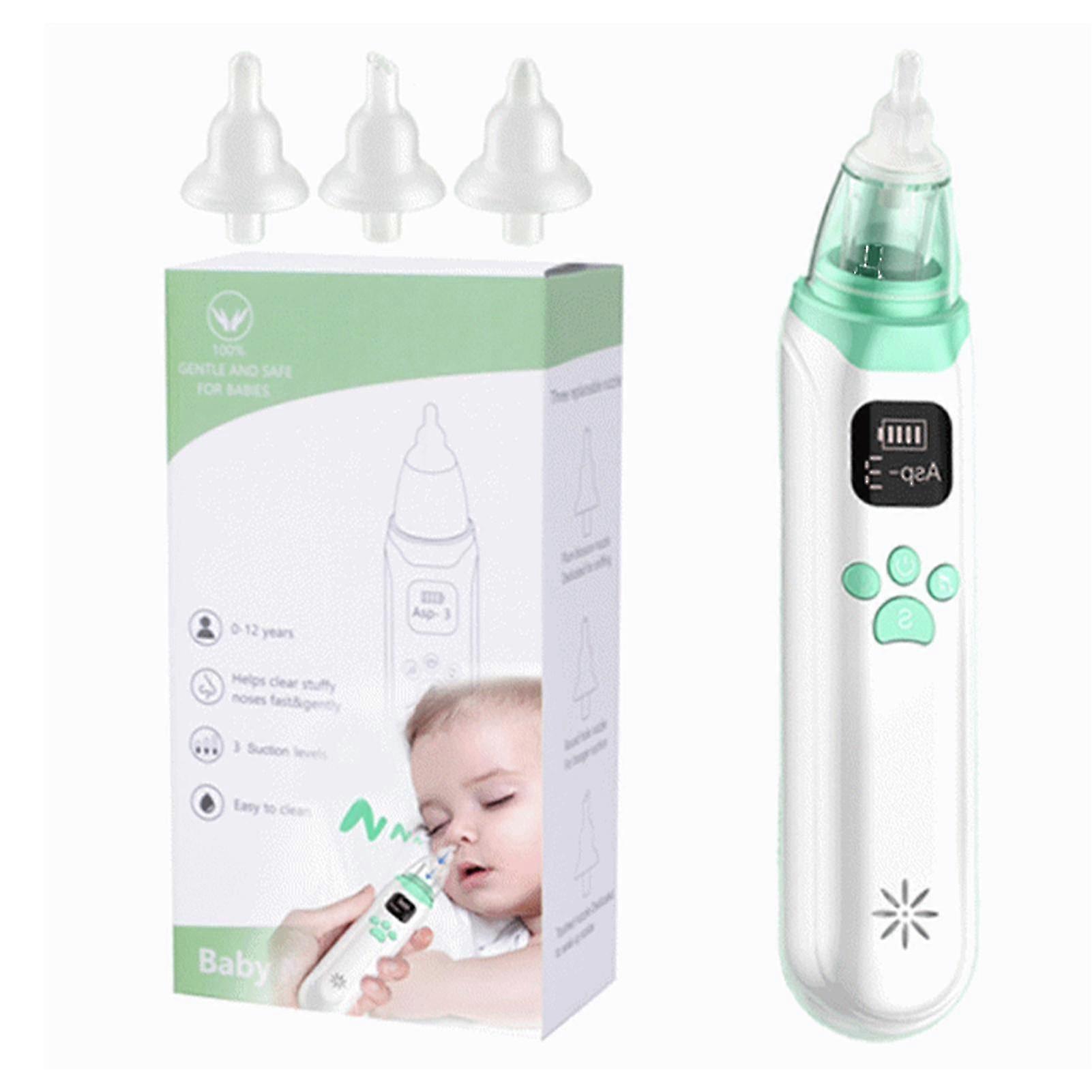 3 Level Suction With Music Hygienic Detachable Silicone Baby Nasal Aspirator