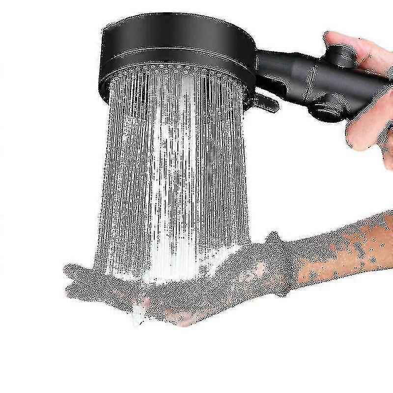 Buse de douche à pression manuelle, buse de douche, noir