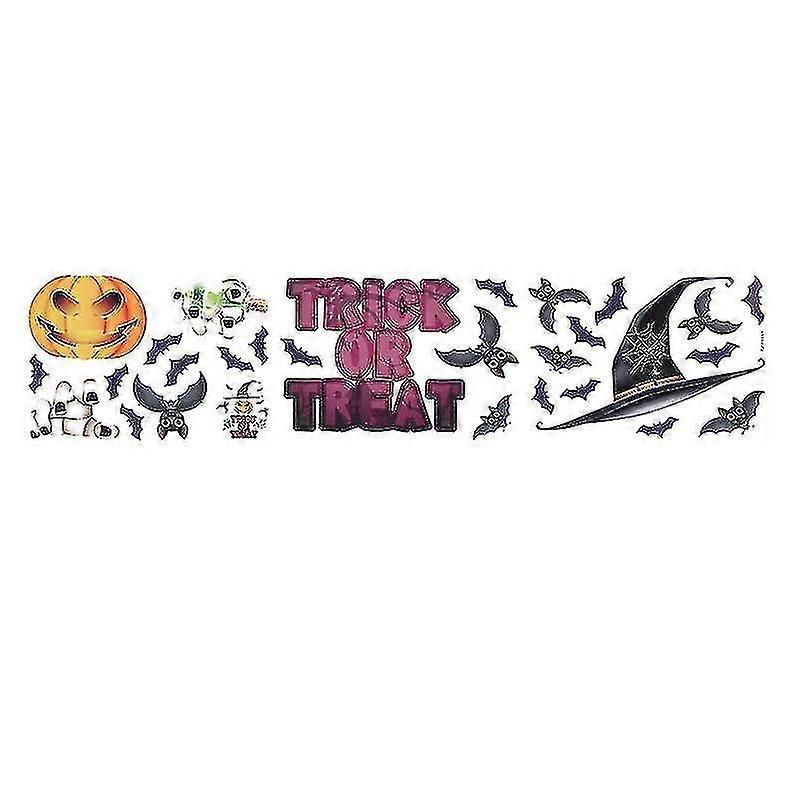 3sheets Halloween Sticker For Halloween Decor