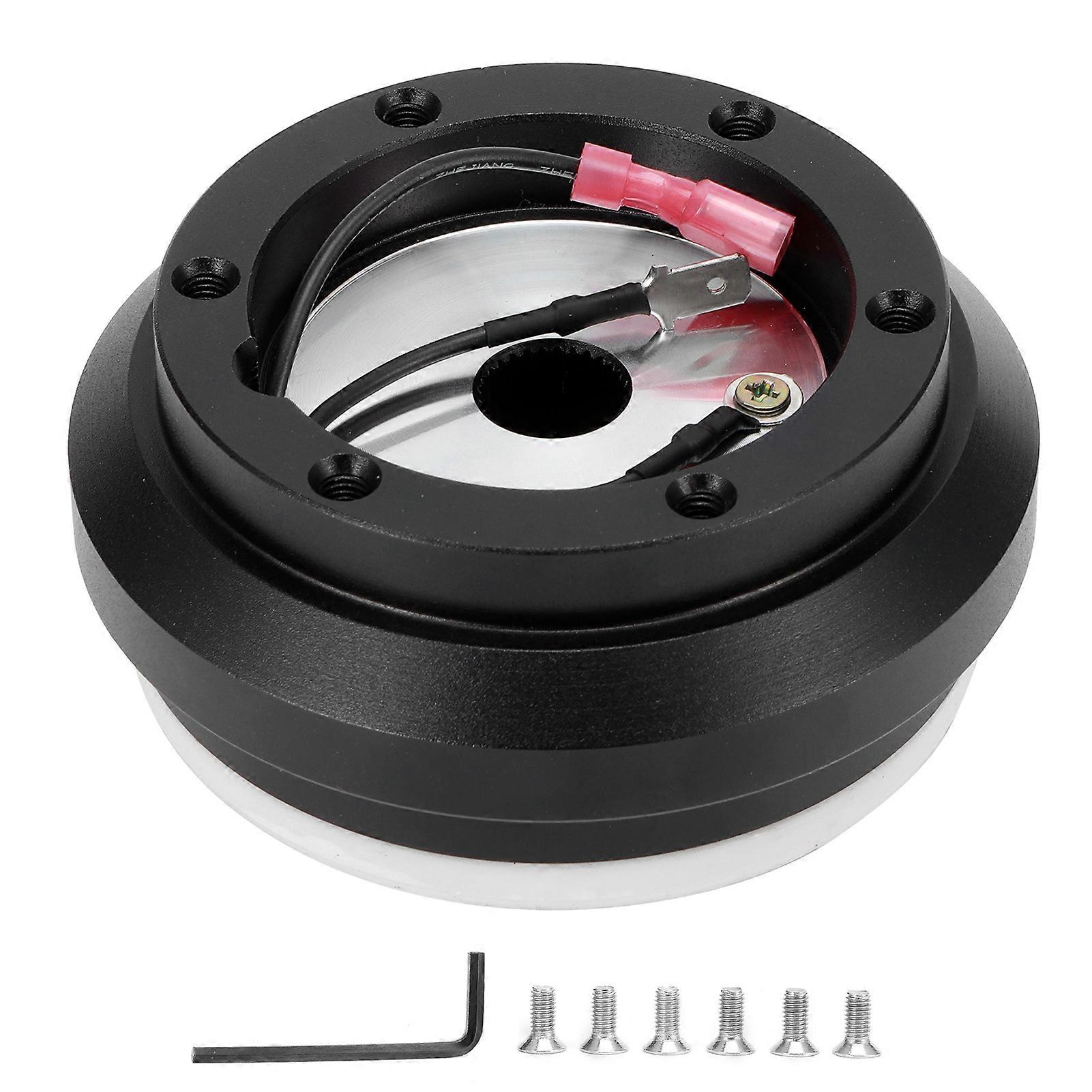Steering Wheel Short Hub Adapter Base Fit for Honda Civic/Del Sol/Accord/Prelude/CRX YEMAA