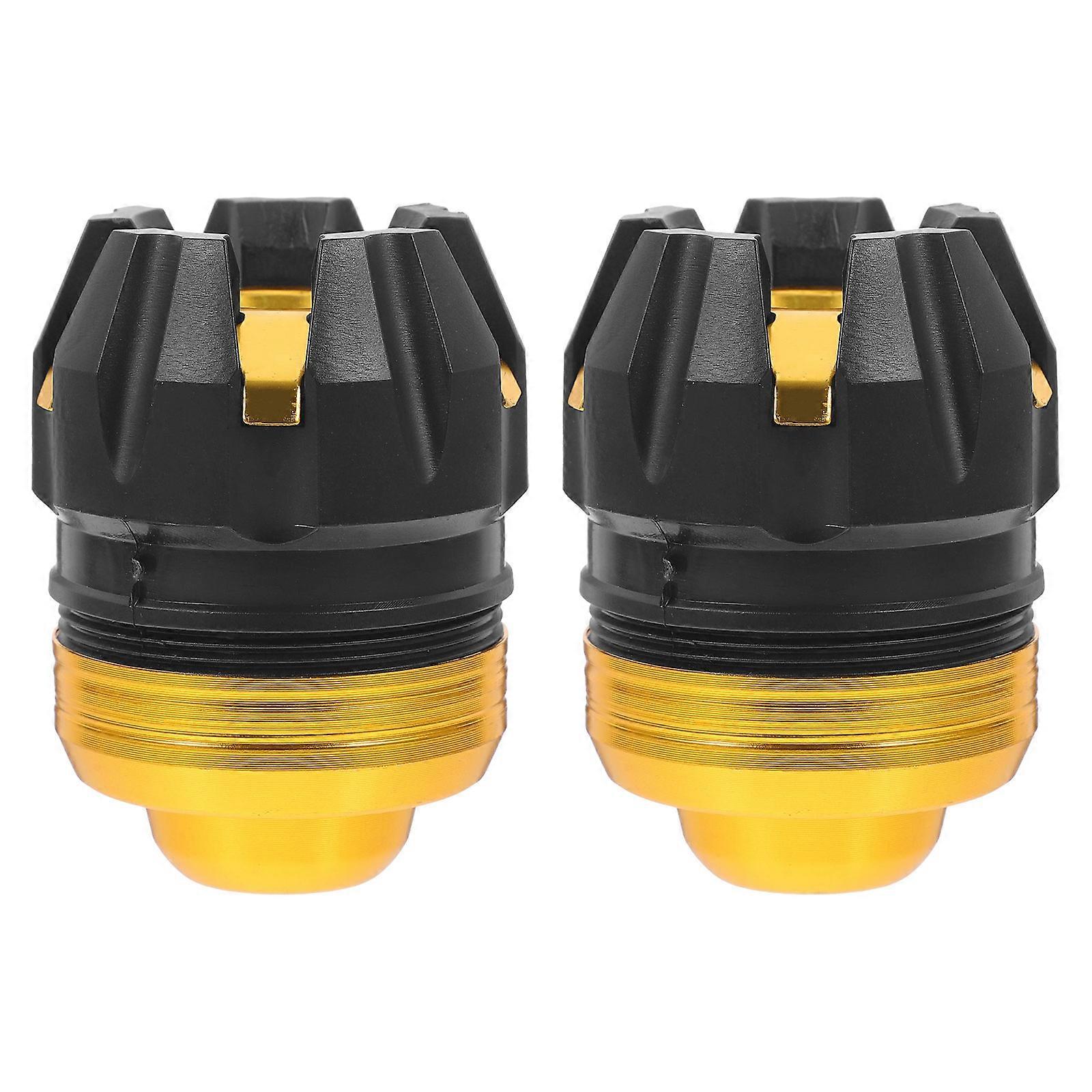 2pcs Motorcycle Frame Slider Collision Falling Protector Wheel Crash Protector