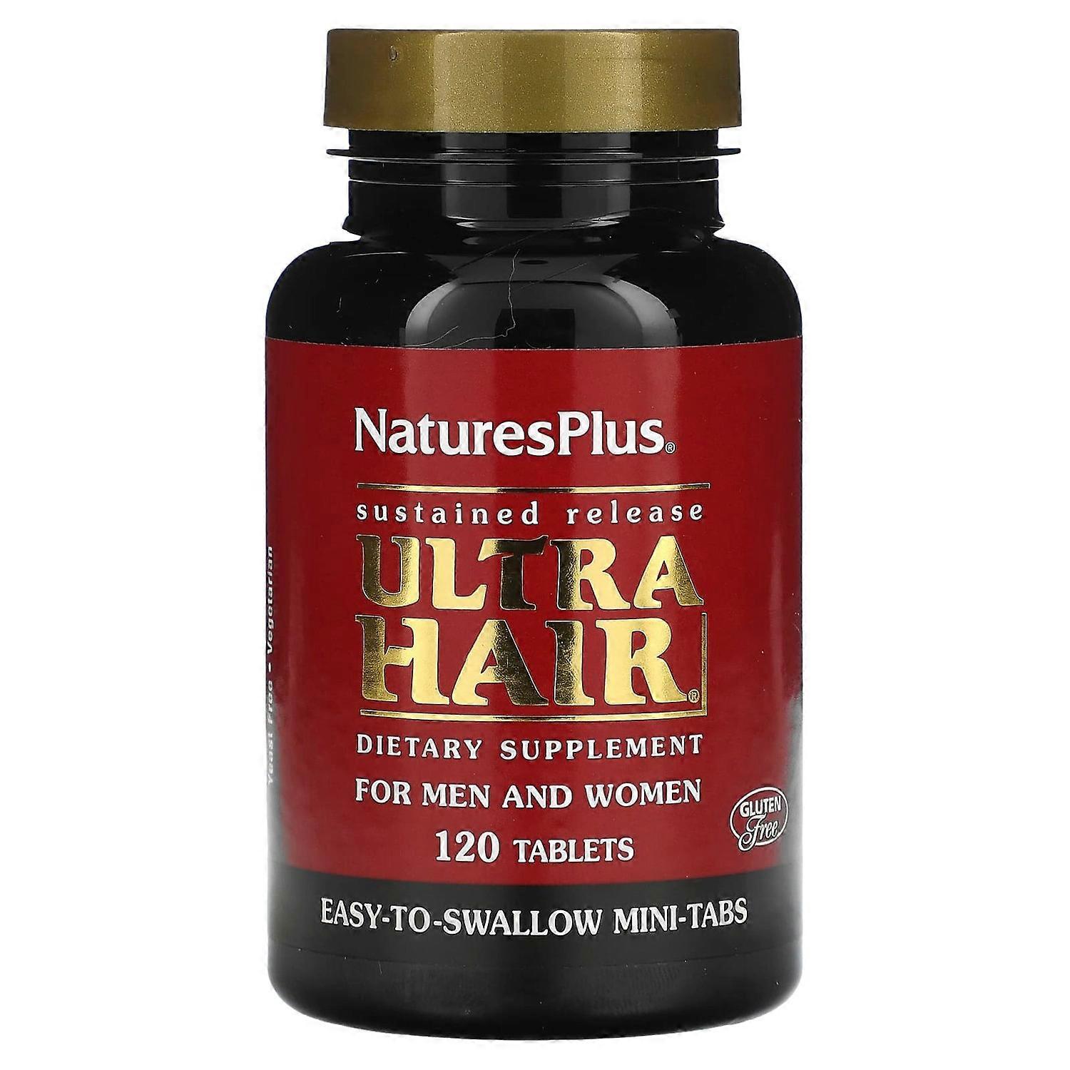 NaturesPlus, Ultra Hair, For Men & Women, 120 Tablets