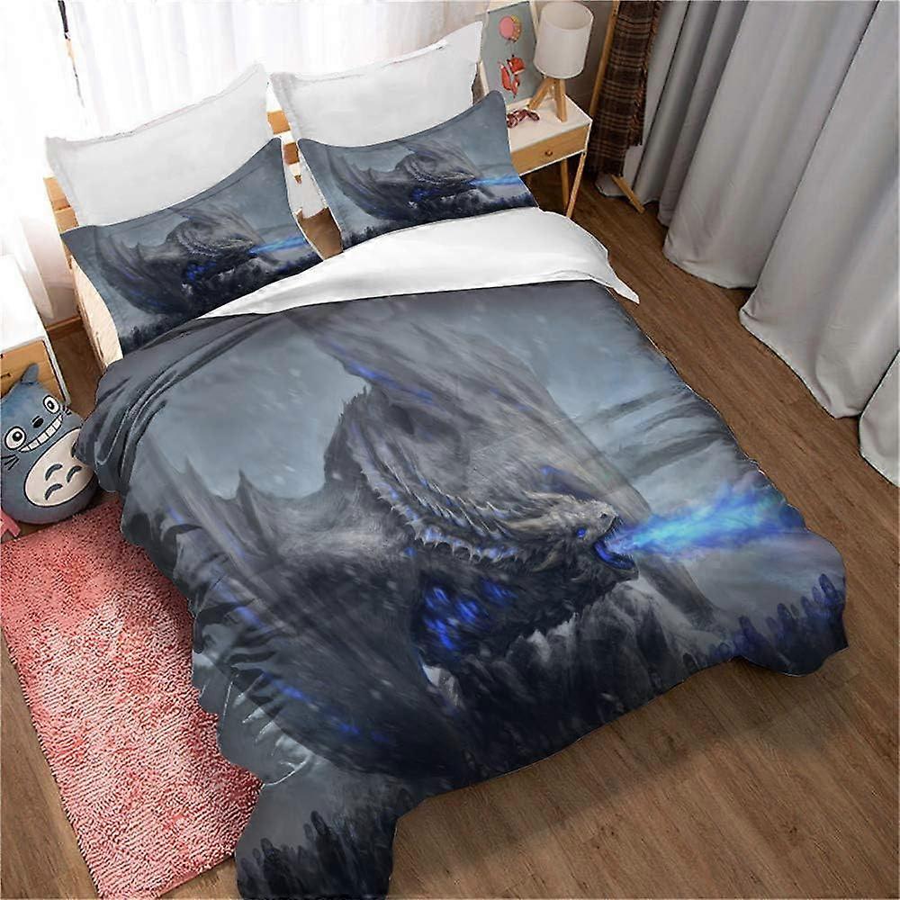 طقم فراش فاخر من Game of Thrones قطن طويل التيلة ، 3 قطع 120 ، صورة 06)
