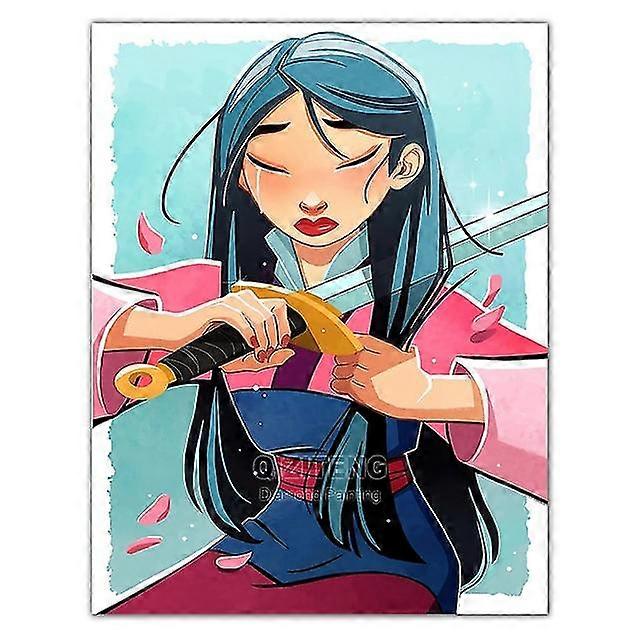 ديزني حورية البحر الجنية الأميرة جولة كاملة الماس 5D DIY Ab الماس اللوحة الكرتون الخيال التطريز الصليب غرزة الخرز هدية