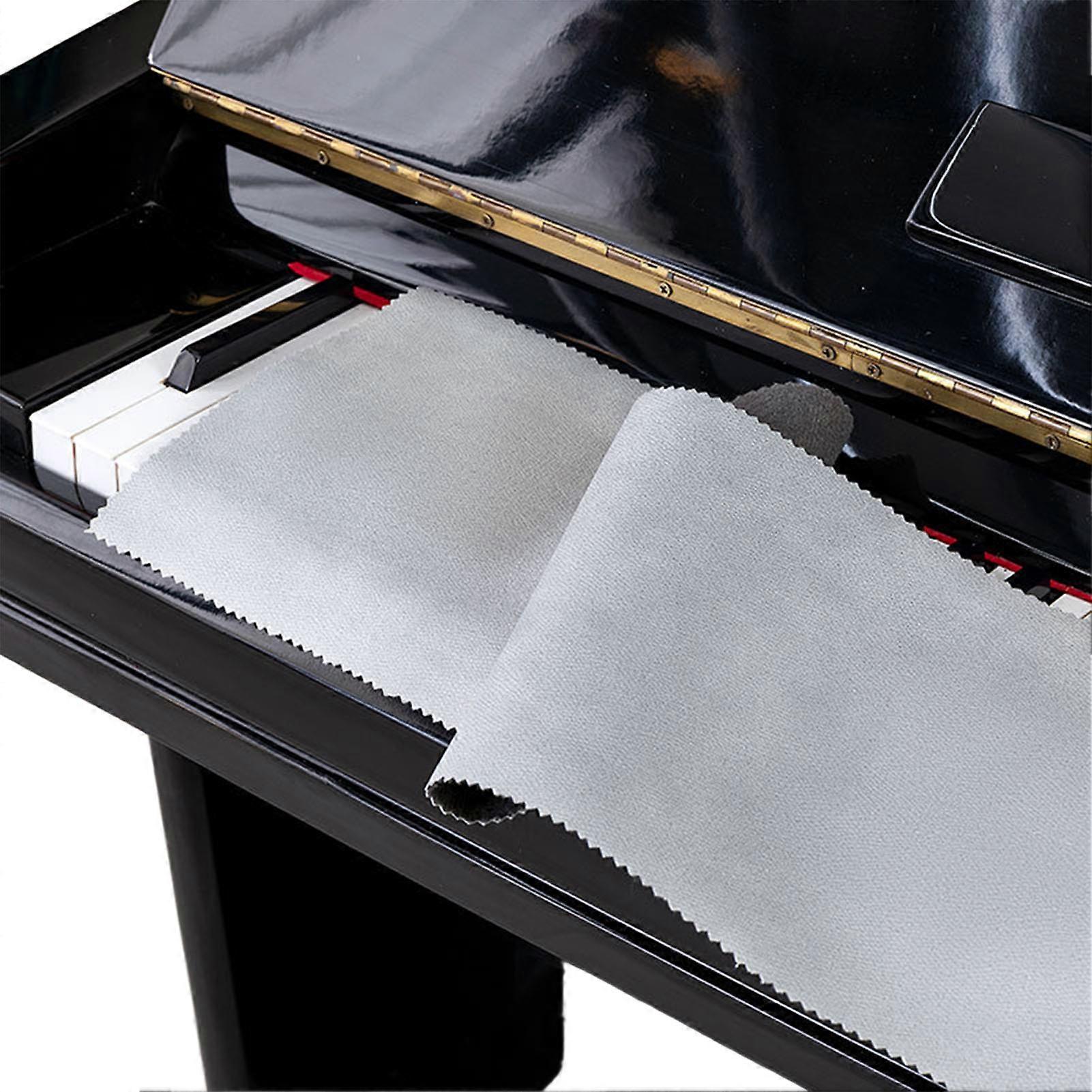 Piano Keyboard Anti-Dust Cover Smooth Soft Touch Piano Keyboard Cover for Home Piano Accessories