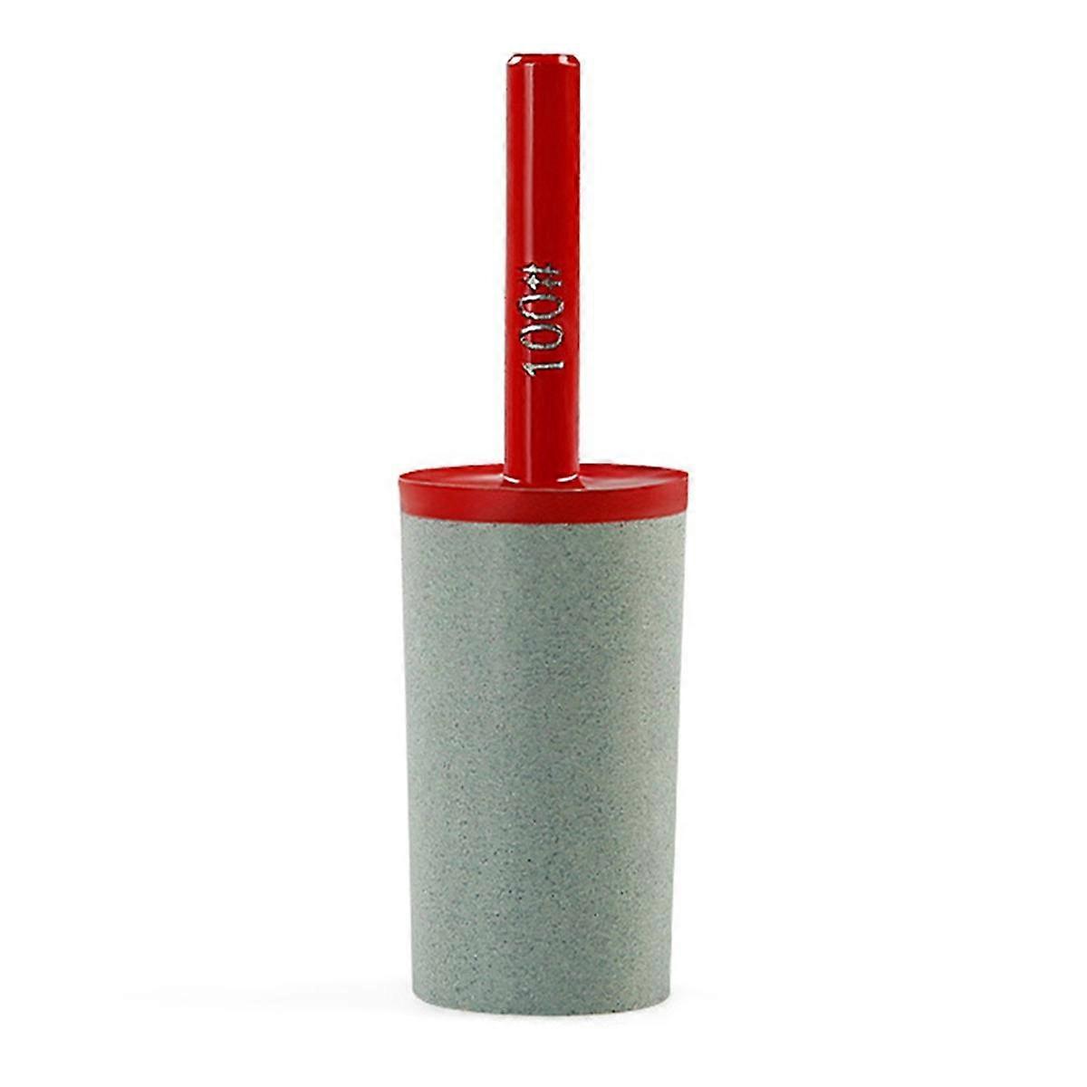 Cylinder Diamond Grinding Bits 100 Grit with 6mm Resin Diamond Grinding Burrs Heads Rotary Tool