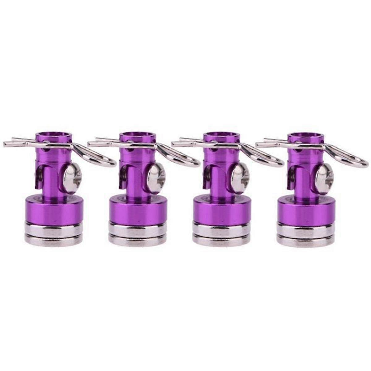 Purple Metal Invisible Magnetic Car Shell Pillar RC Car Shell Mounting Pillar for 1/10 Axial SCX10