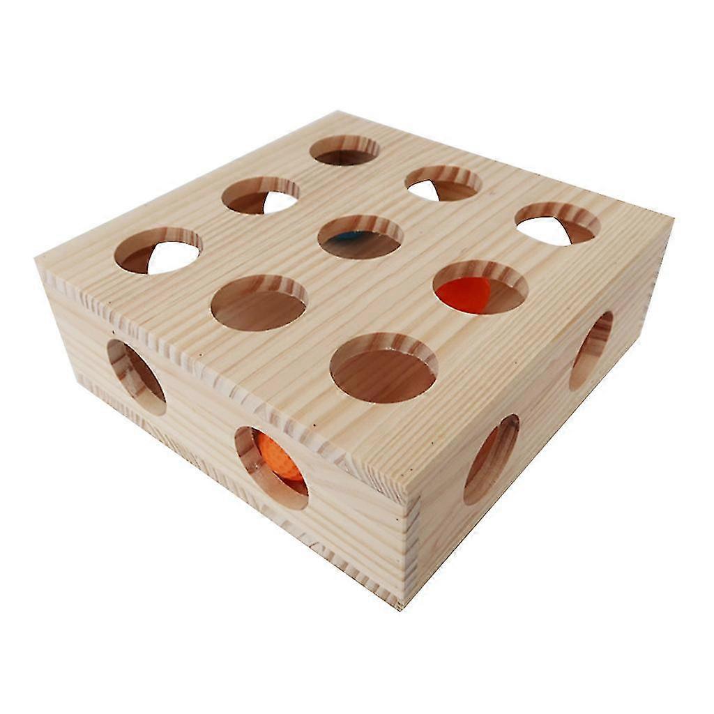 For Cat Toys Funny Box With Ball Inside Interactive Hands Free Kitten Supplies